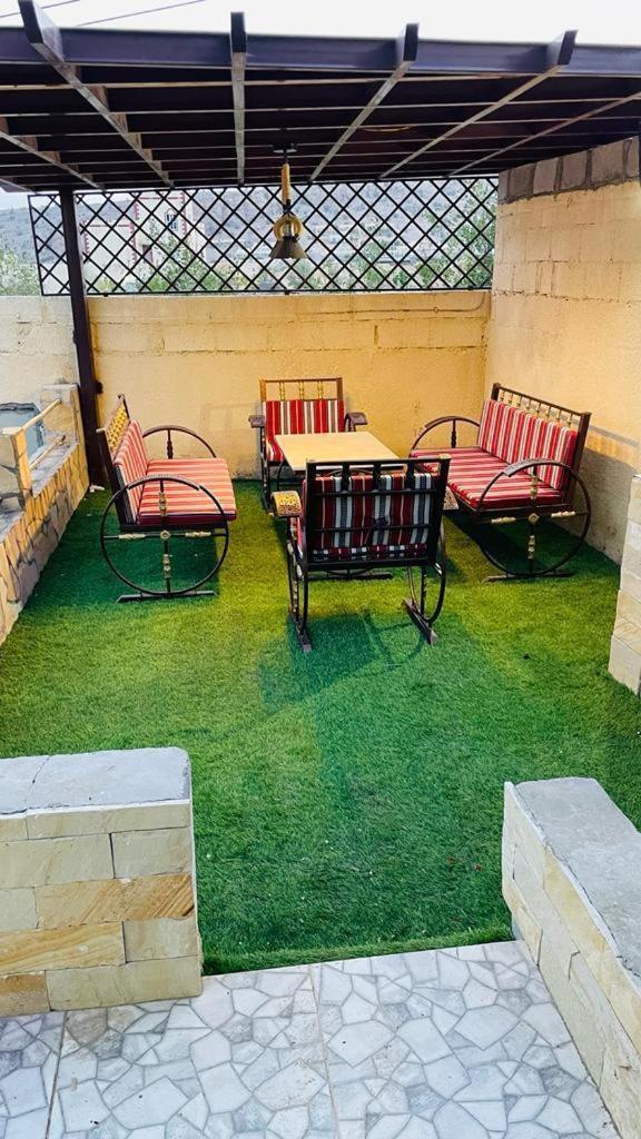 بيت الخيزران الجبل الاخضر Hayl Yaman Exterior foto